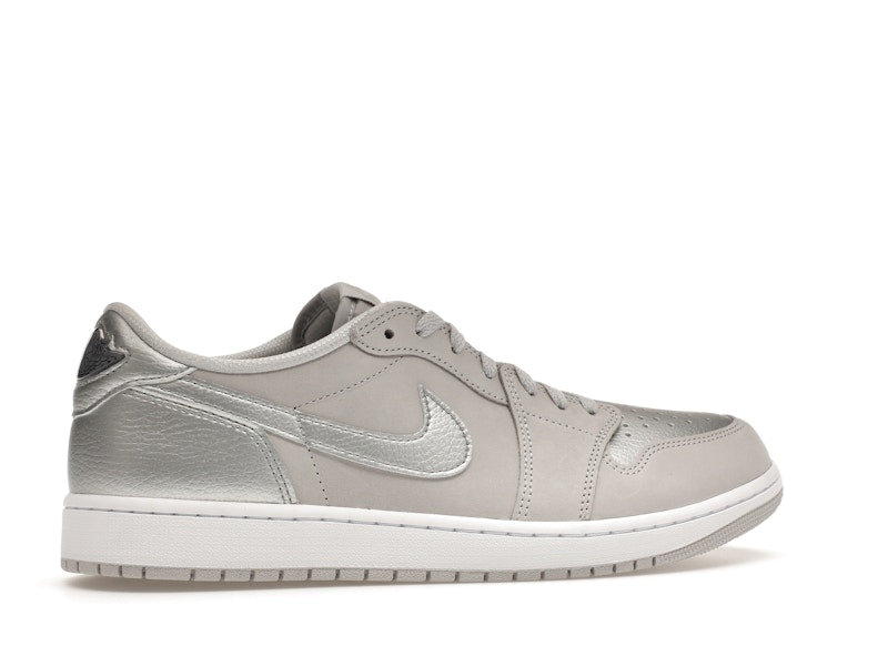 Air Jordan 1 Low OG Metallic Silver - weergave 34