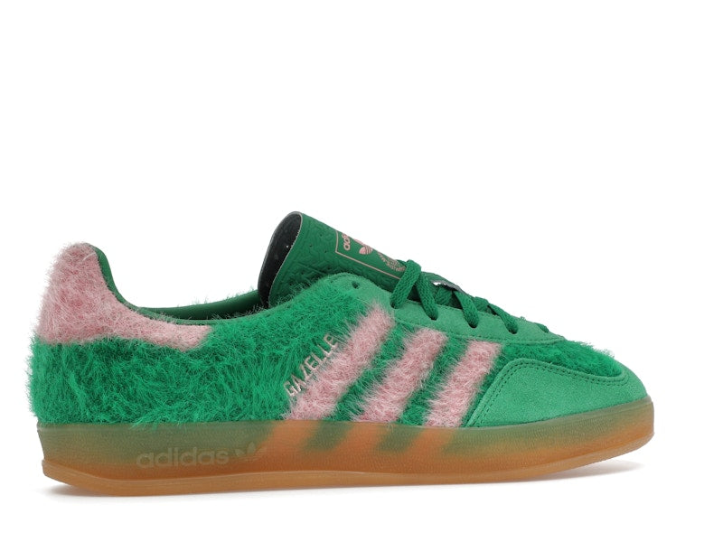 adidas Gazelle Indoor Green Glow Pink (Women's) - weergave 35
