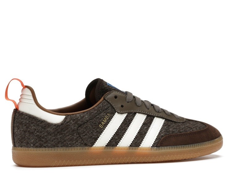 adidas Samba Fox Tweed Dark Brown - vue 34