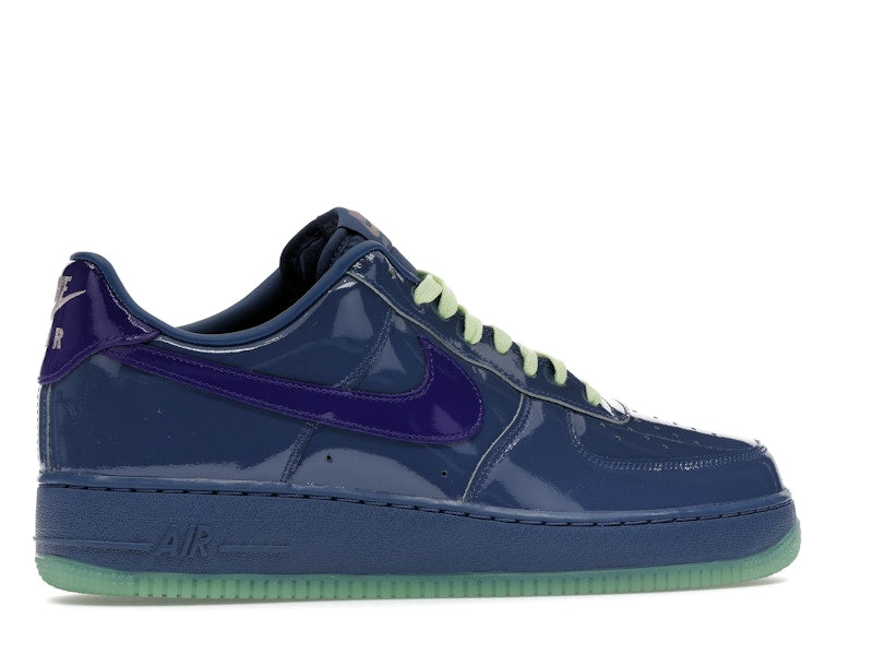 Nike Air Force 1 Low Patent Leather Mystic Navy Grape Ice - Ansicht 35