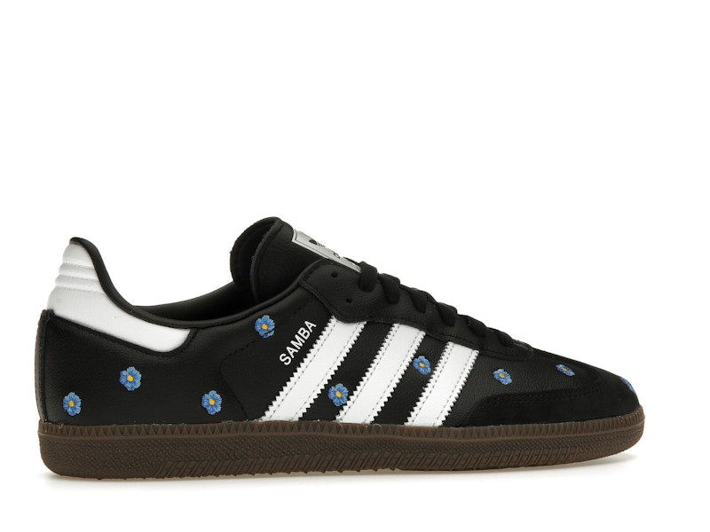 adidas Samba Light Blue Floral Core Black (Women's) - weergave 35