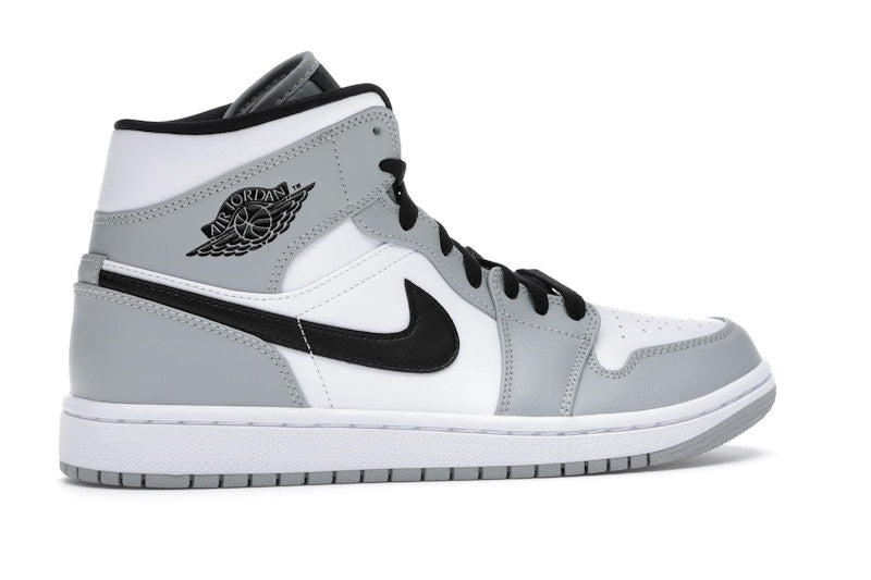 Air Jordan 1 Mid Light Smoke Grey - weergave 34