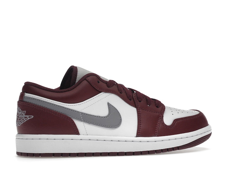 Air Jordan 1 Low White Bordeaux - weergave 34