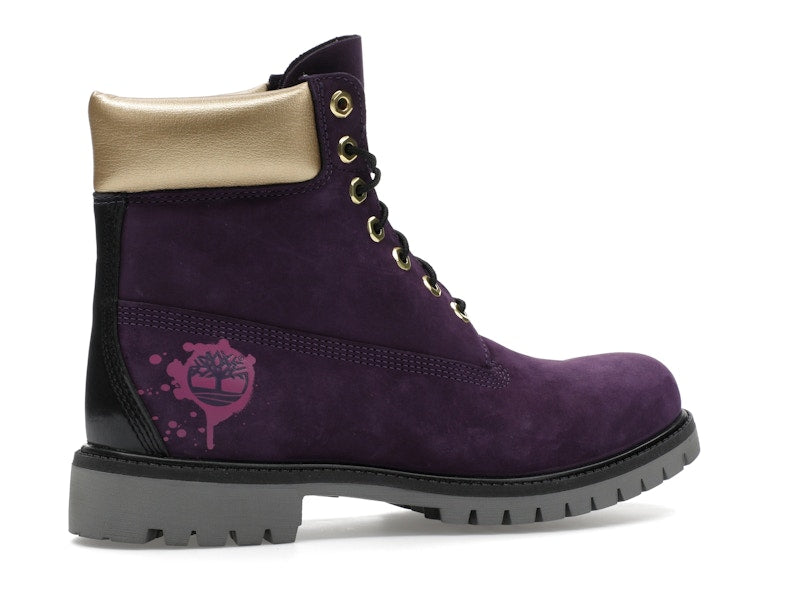 Timberland Hip Hop Royalty Boot Dark Purple Nubuck - vue 35