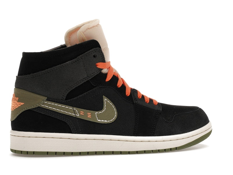 Air Jordan 1 Mid SE Craft Anthracite Light Olive - visning 34