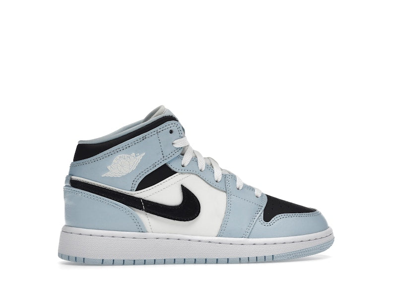 Air Jordan 1 Mid Azul Hielo (GS) - vista 35