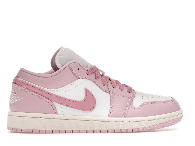 Jordan 1 Low Iced Carmine White (Women's) - vista 36
