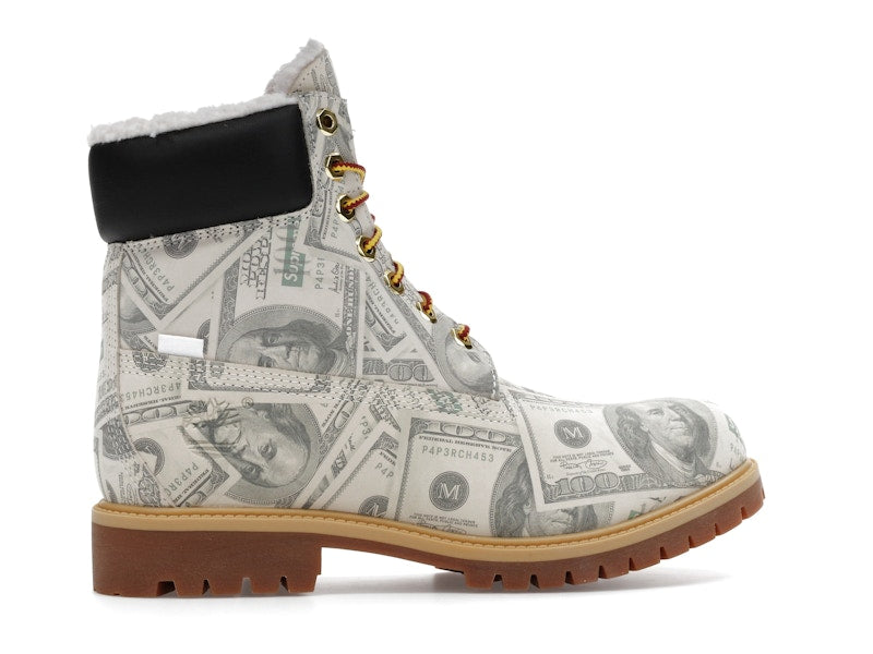 Timberland 6 Premium Waterproof Boot MM6 Maison Margiela 100 Bills - vue 36
