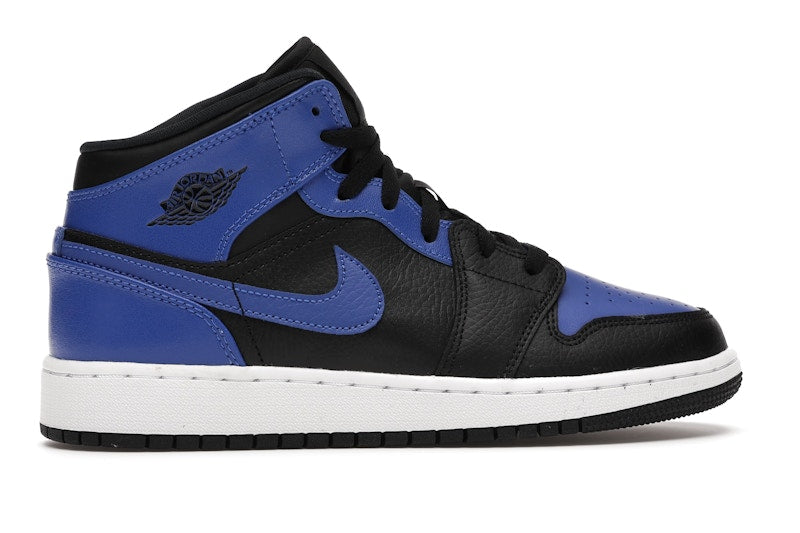 Air Jordan 1 Mid Hyper Royal (GS) - vista 35