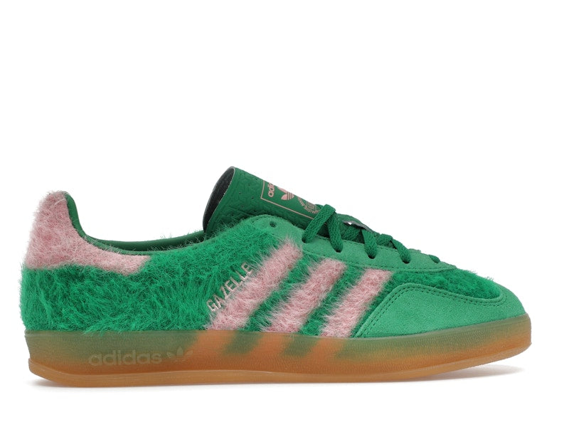 adidas Gazelle Indoor Green Glow Pink (Women's) - weergave 36