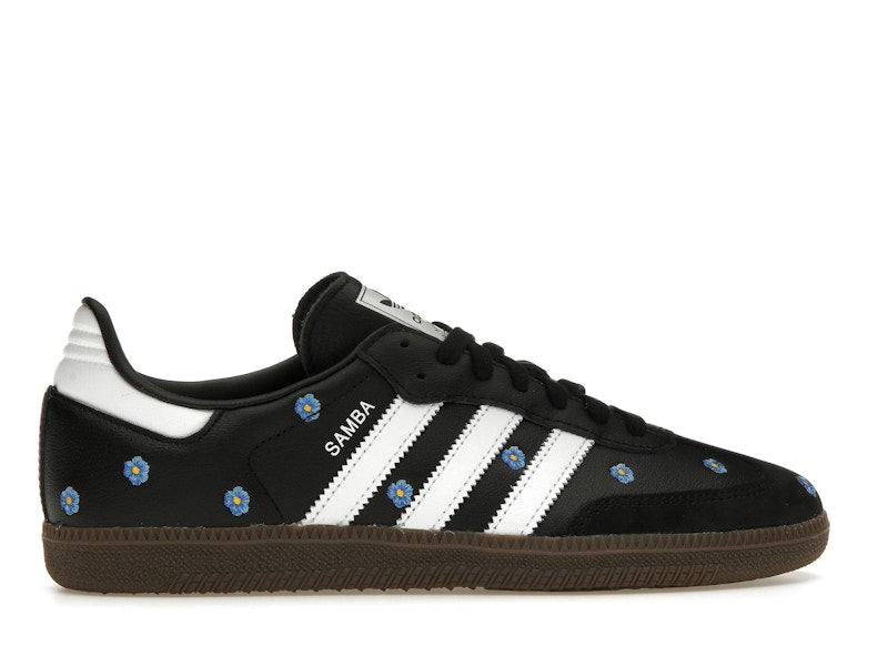 adidas Samba Light Blue Floral Core Black (Women's) - weergave 36