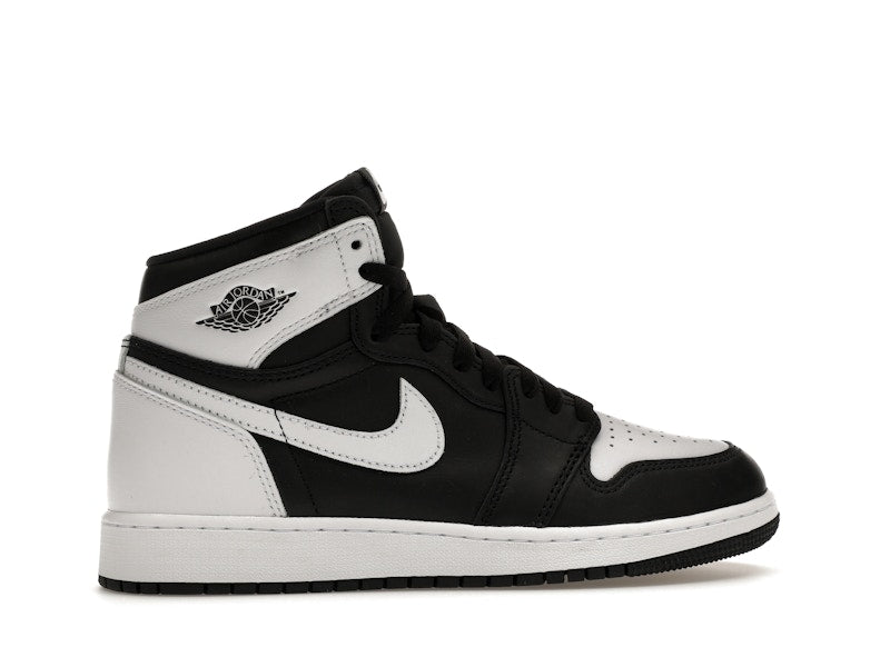 Air Jordan 1 High OG Black White (GS) - weergave 35