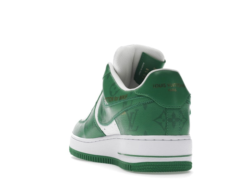 Louis Vuitton Nike Air Force 1 Low By Virgil Abloh White Green - Ansicht 26