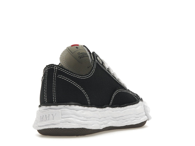 Maison Mihara Yasuhiro Peterson 23 OG Sole Canvas Low Black White - Ansicht 31