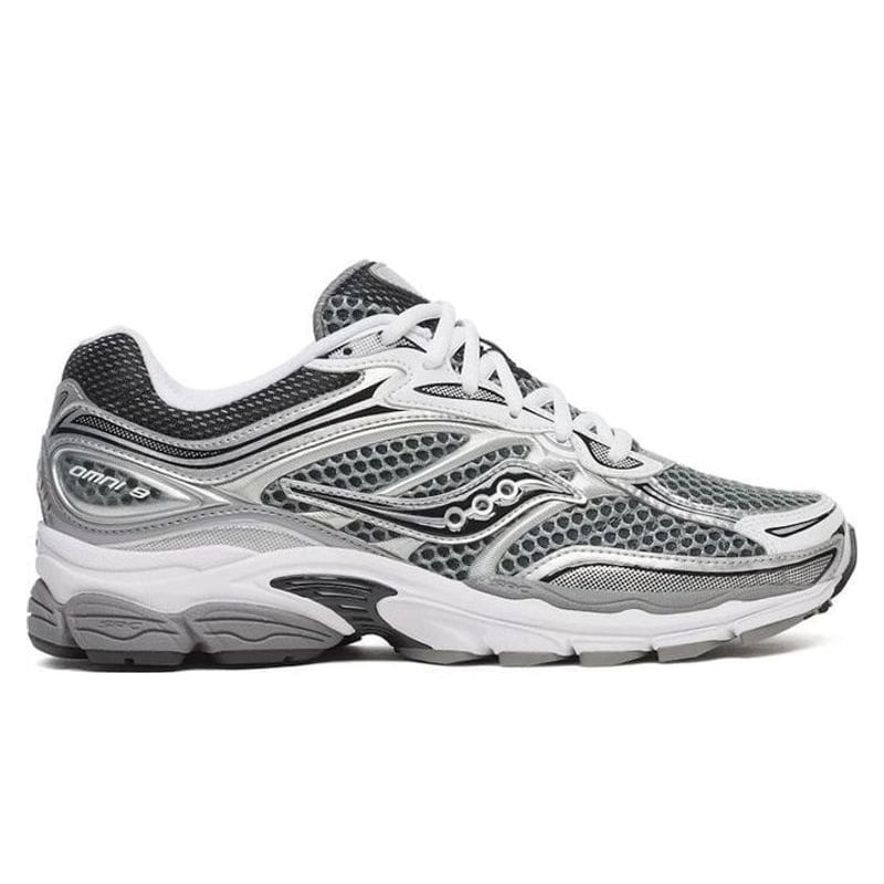 Saucony Progrid Omni 9 Grey - Grey/Silver - S70739-42