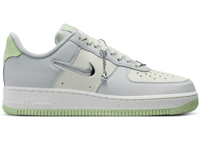 Nike Air Force 1 Low '07 SE Next Nature Sea Glass Vapor Green Liquid Metal (Women's) - Sea Glass/Light Silver/Sail/Vapour Green - FN8540-001