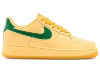 Nike Air Force 1 Low Patent Leather Topaz Gold Pine Green