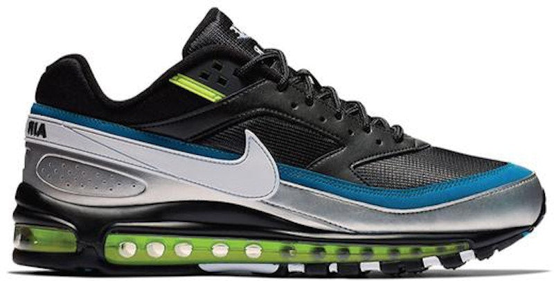 Nike Air Max 97 BW Black White Metallic Silver