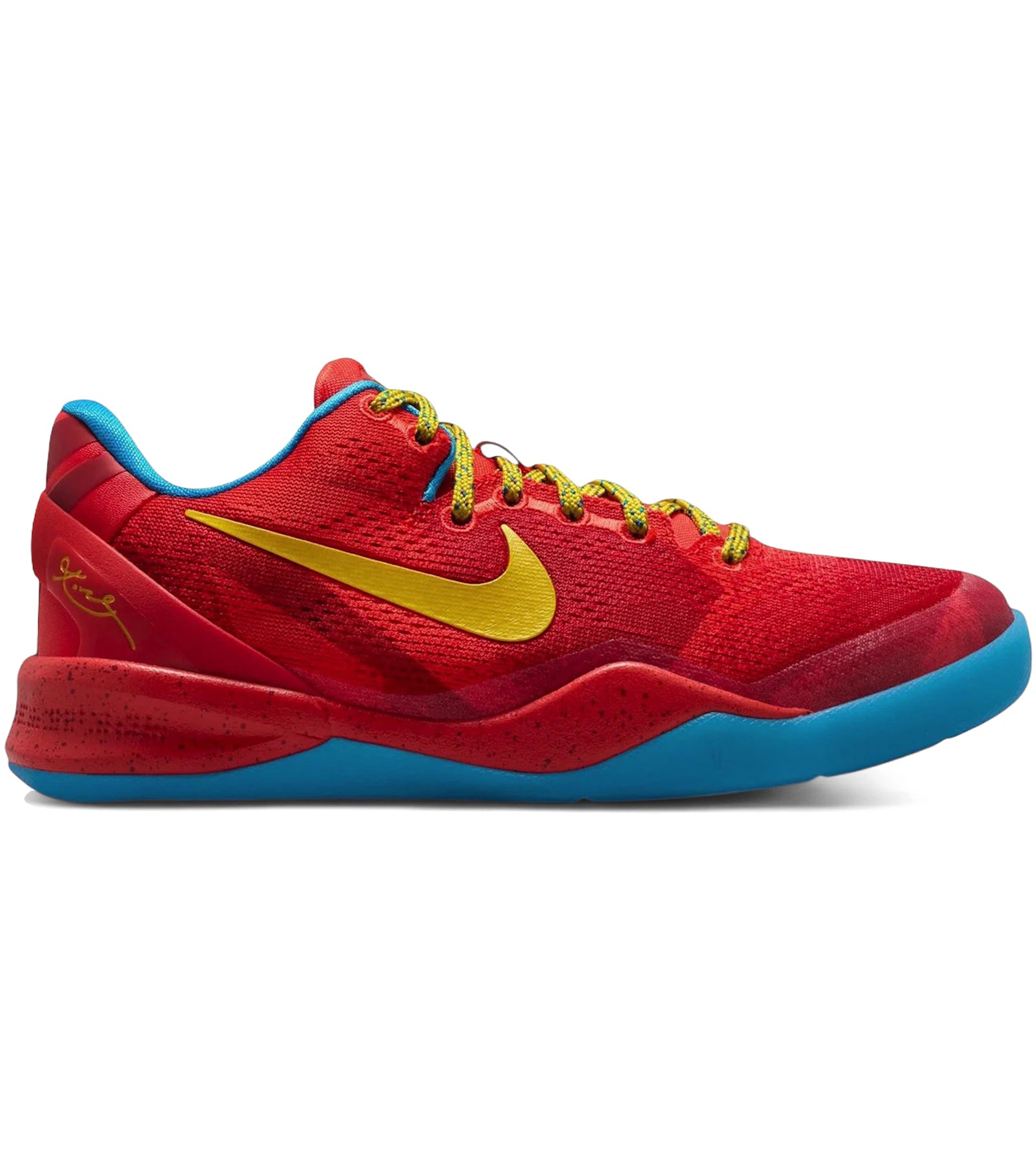 Nike Kobe 8 Year Of The Horse (2026) (GS) - Light Crimson/Vivid Blue/Bright Citron - IM6639-600