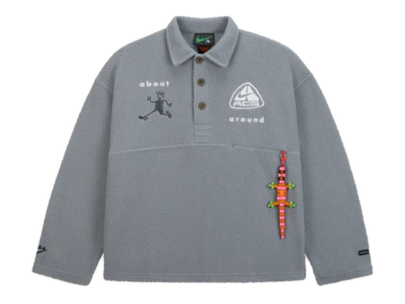 Nike ACG x CPFM L/S Polo Grau