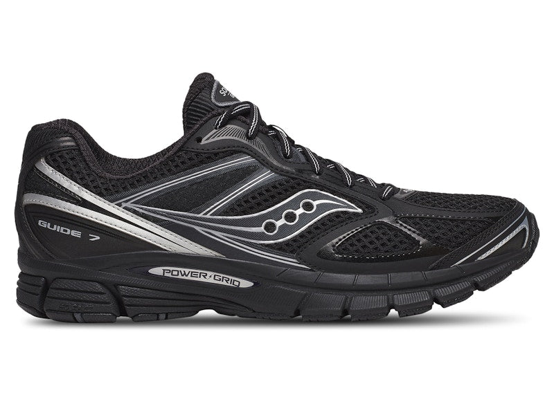 Saucony Progrid Guide 7 Black Silver - Black/Silver - S70936-16
