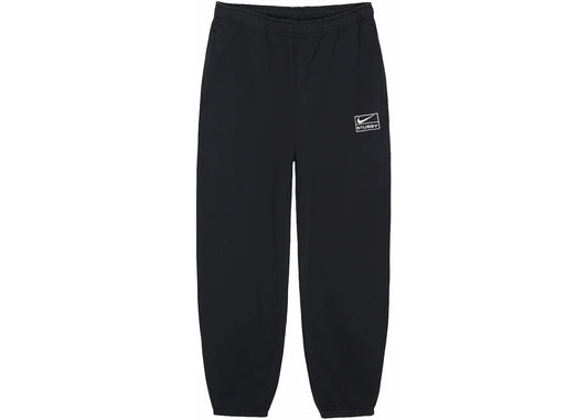 Image 1 de Stussy X Nike Stone Washed Fleece Pant Black FN5235-010