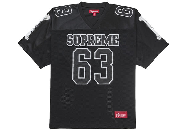 Camiseta de fútbol Supreme Bones negra
