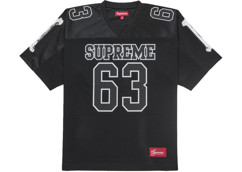 Supreme Bones Football Jersey Black - supreme-bones-football-jersey-black - image secondaire gauche