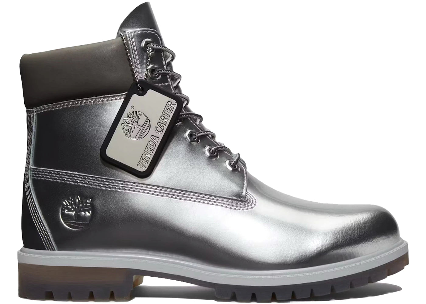 Image 1 de Timberland 6 Premium Boot Veneda Carter Silver TB0A6D9M-EBN