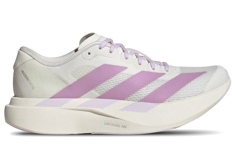 adidas Adizero Evo SL Off White Bliss Lilac (Women's)