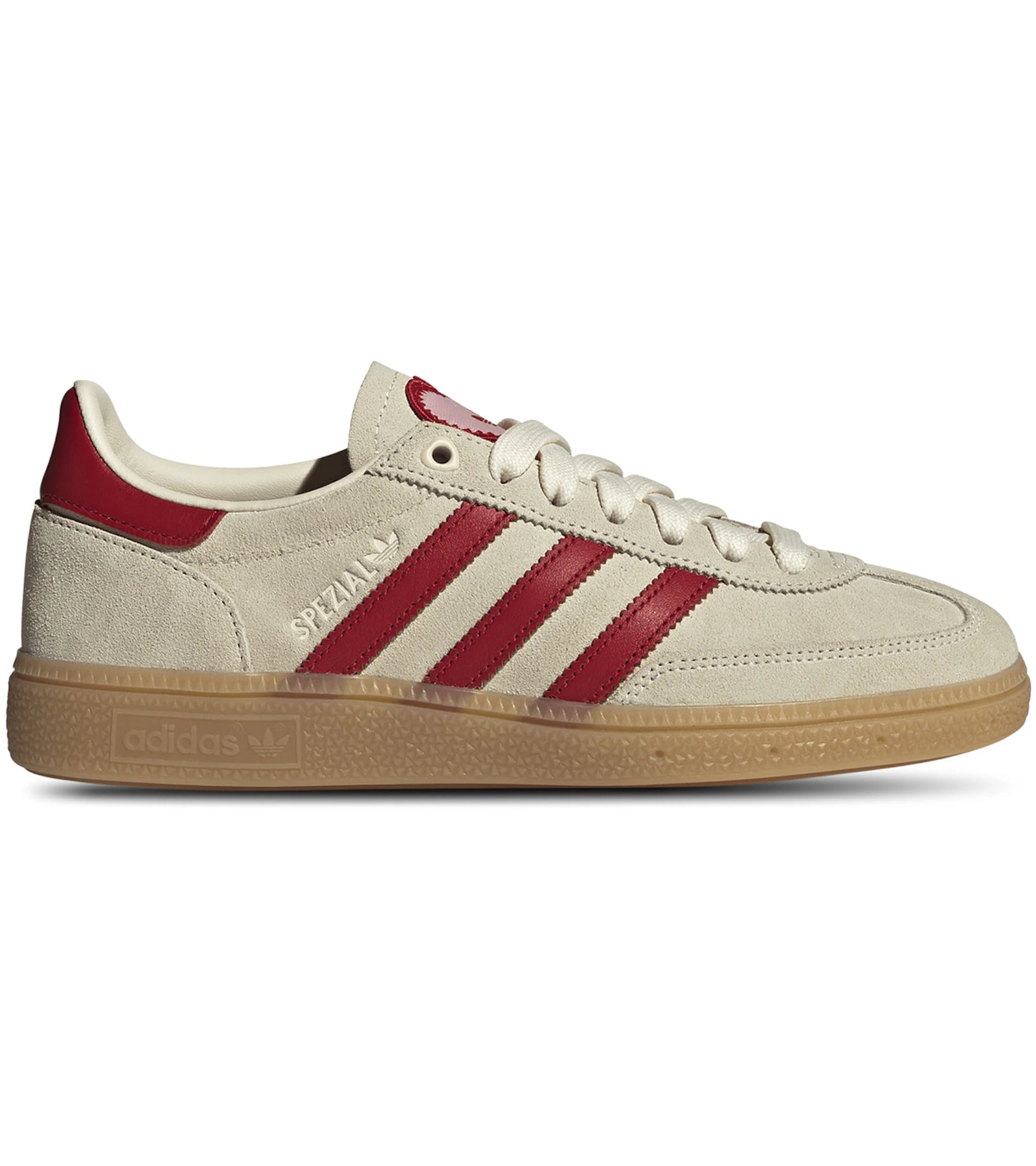 Adidas Handball Spezial Valentines Day (2026) - Cream White/Better Scarlet/Sandy Pink - KH9044