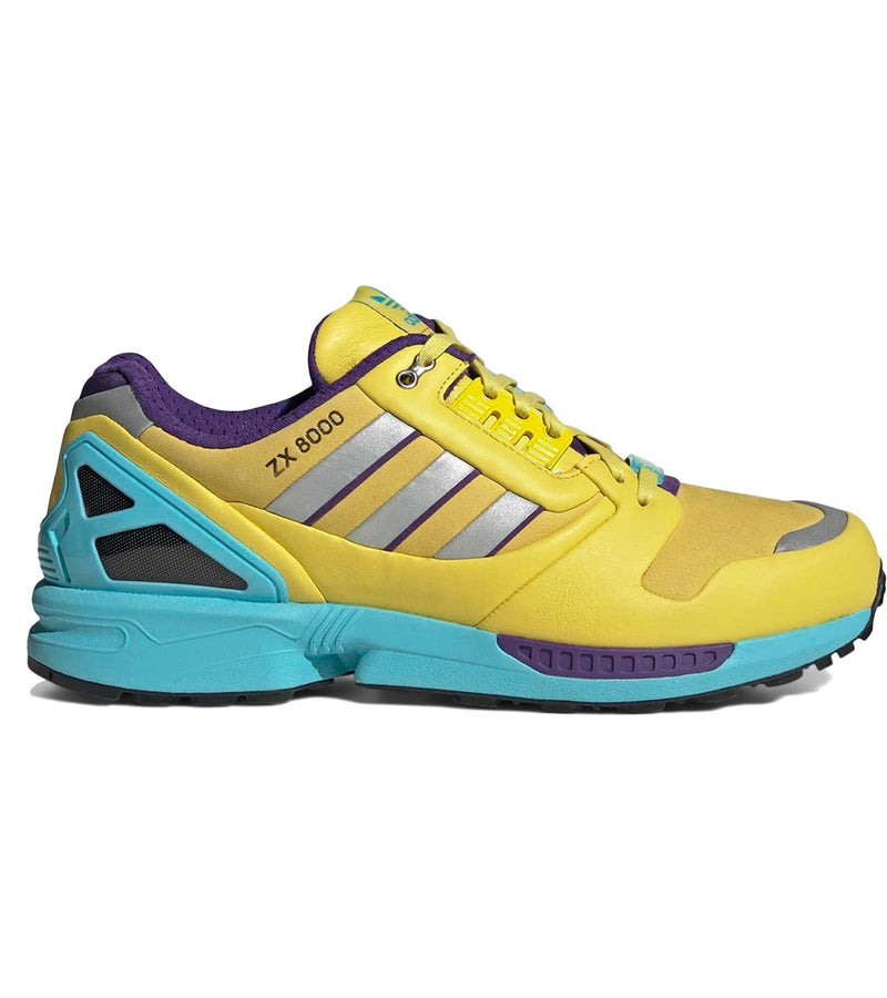 Adidas ZX 8000 Consortium Yellow Blue Glow - Yellow/Blue Glow/Unity Purple - JQ4359