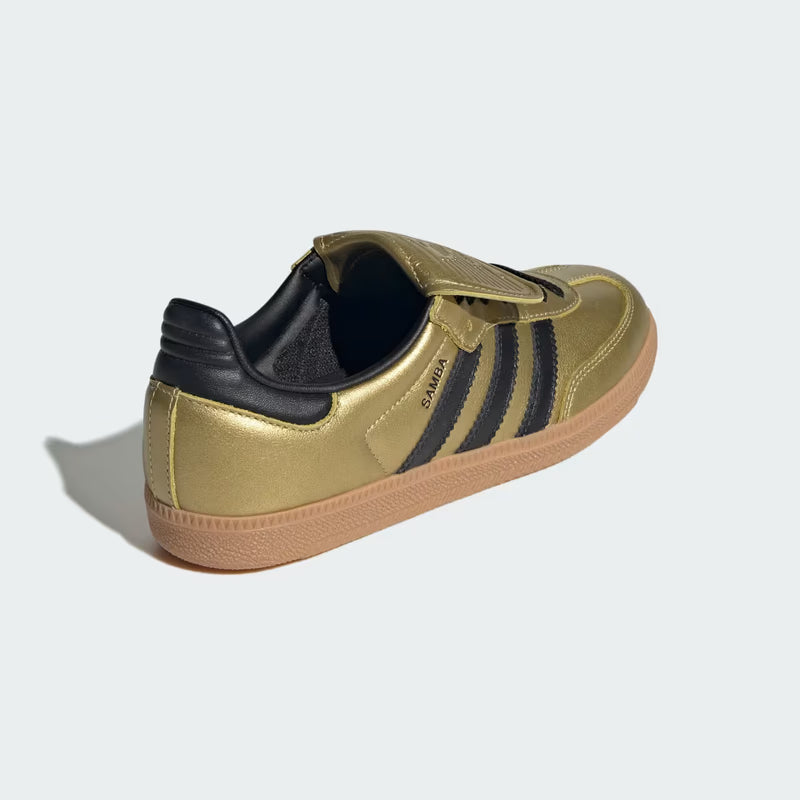 adidas Samba LT Gold Metallic Black Gum (Women's) - vue 39