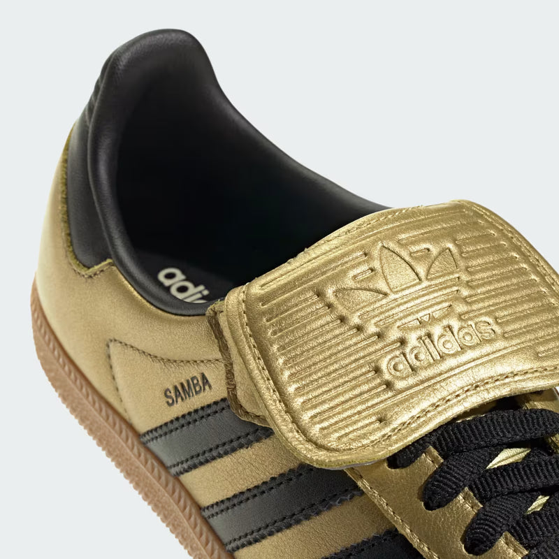 adidas Samba LT Gold Metallic Black Gum (Women's) - vue 40