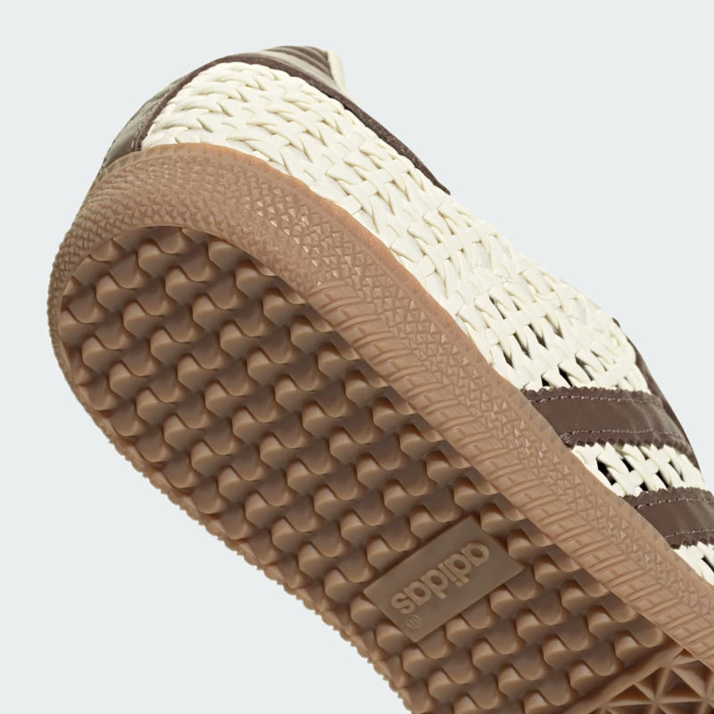 adidas Samba OG Basketweave Cream White Earth Strata (Women's) - visning 6
