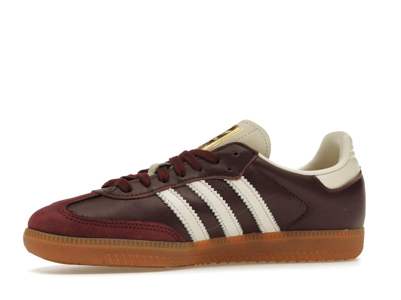 Adidas Samba OG Maroon Gold Metallic - Ansicht 17