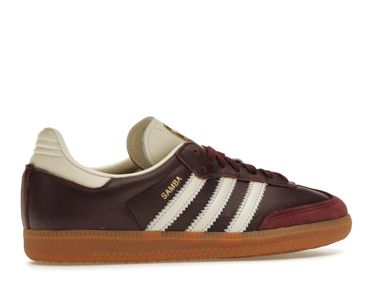 Adidas Samba OG Maroon Gold Metallic - Ansicht 36