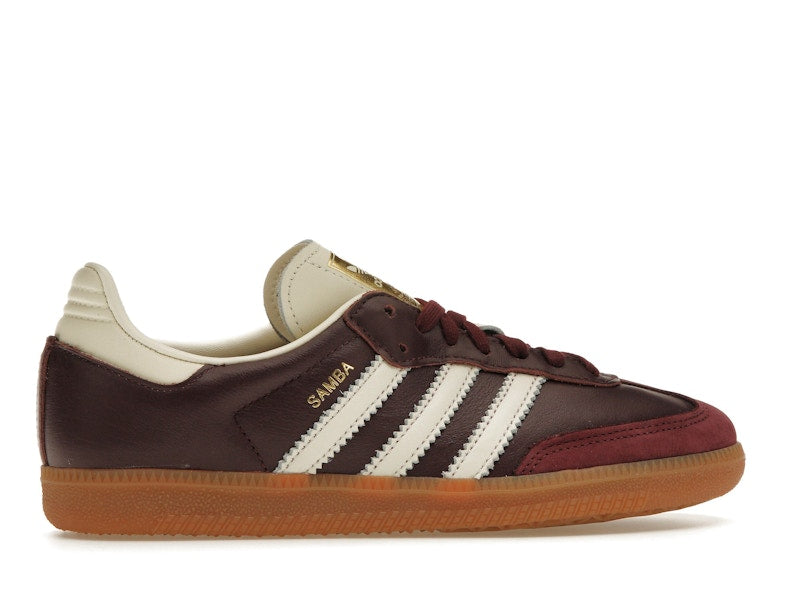 Adidas Samba OG Maroon Gold Metallic - Ansicht 37