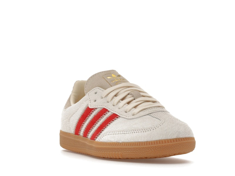 Adidas Samba OG Pony Hair Wonder Beige Better Scarlet - weergave 13
