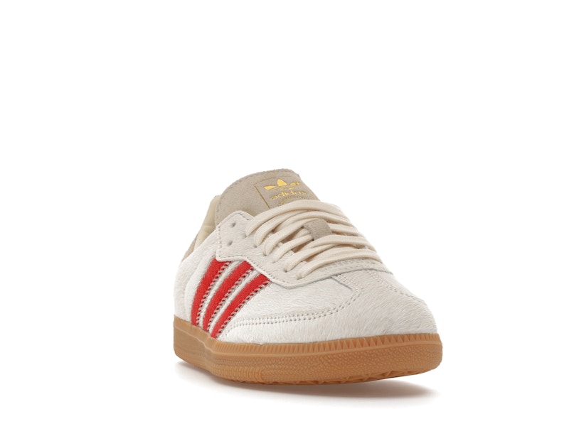 Adidas Samba OG Pony Hair Wonder Beige Better Scarlet - weergave 8