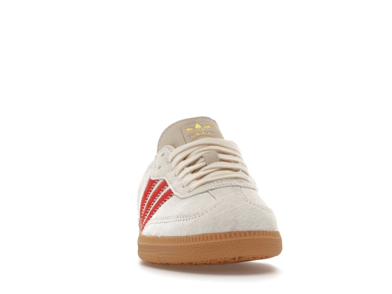 Adidas Samba OG Pony Hair Wonder Beige Better Scarlet - weergave 9