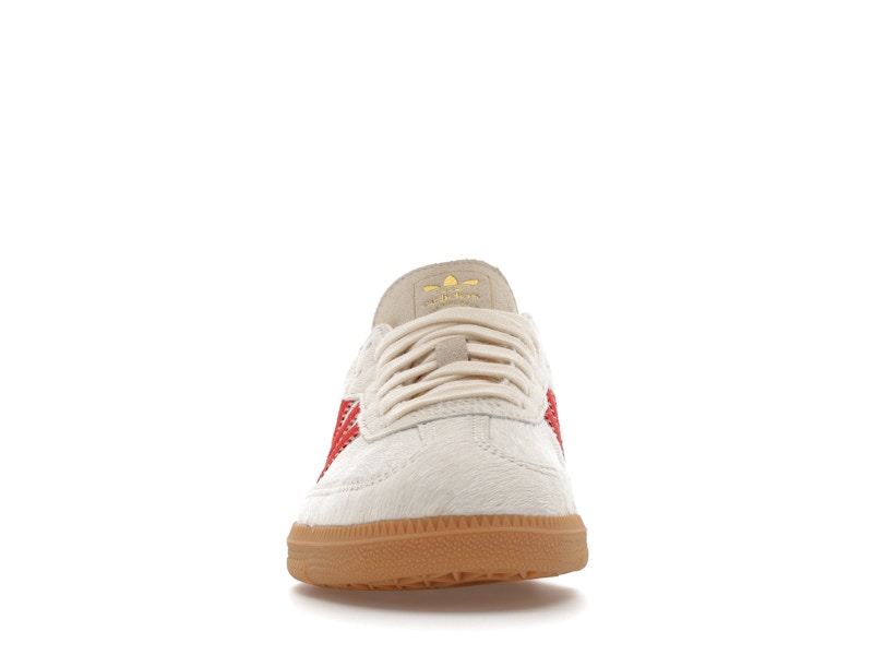 Adidas Samba OG Pony Hair Wonder Beige Better Scarlet - weergave 10
