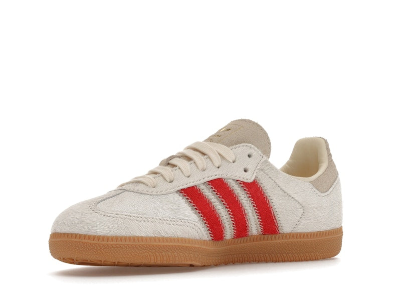 Adidas Samba OG Pony Hair Wonder Beige Better Scarlet - weergave 15