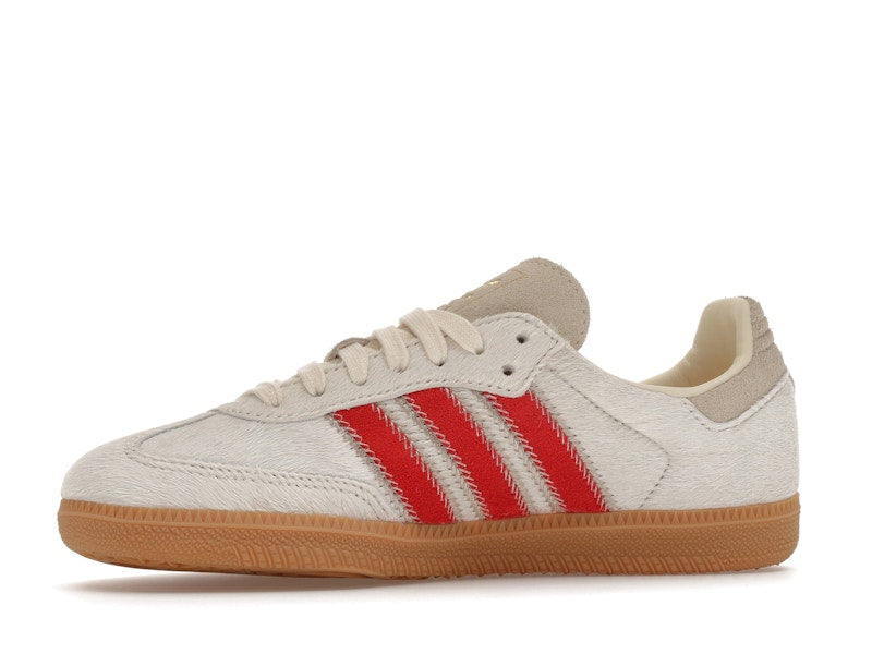 Adidas Samba OG Pony Hair Wonder Beige Better Scarlet - weergave 17