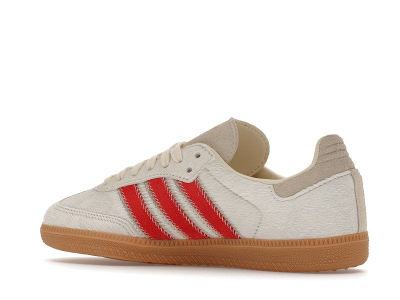 Adidas Samba OG Pony Hair Wonder Beige Better Scarlet - weergave 22