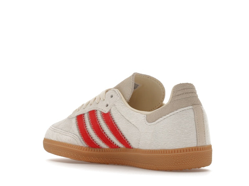 Adidas Samba OG Pony Hair Wonder Beige Better Scarlet - weergave 24