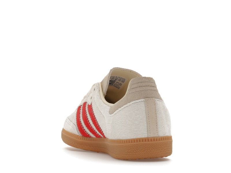 Adidas Samba OG Pony Hair Wonder Beige Better Scarlet - weergave 26