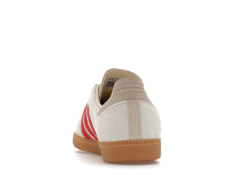 Adidas Samba OG Pony Hair Wonder Beige Better Scarlet - weergave 27