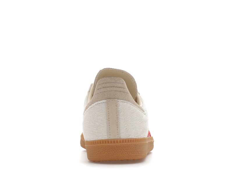Adidas Samba OG Pony Hair Wonder Beige Better Scarlet - weergave 28
