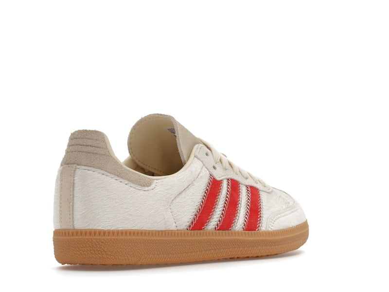 Adidas Samba OG Pony Hair Wonder Beige Better Scarlet - weergave 32